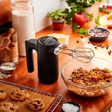 KitchenAid - Cordless 7 Speed Hand Mixer - Black Matte 4 KitchenAid - Cordless 7 Speed Hand Mixer - Black Matte - Image 2