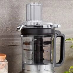 KitchenAid 9 Cup Food Processor - KFP0921 - Contour Silver -KitchenAid 03a798b8 2b2c 5483 ab66 a095e0352dad