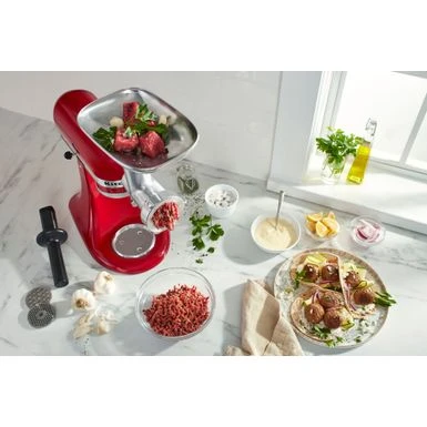 KitchenAid - Metal Food Grinder Attachment - Silver 7 KitchenAid - Metal Food Grinder Attachment - Silver - Image 5