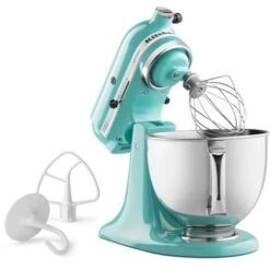 KitchenAid Artisan Series 325-Watt Tilt-Back Head Stand Mixer In Aqua Sky -KitchenAid 20330d8e 531b 4750 8d0a 21639b01686f
