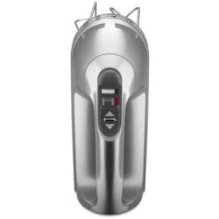 KitchenAid 9-Speed Hand Mixer With Turbo Beater II Accessories In Contour Silver -KitchenAid 267a748c 4529 47f7 bb45 521713453f62