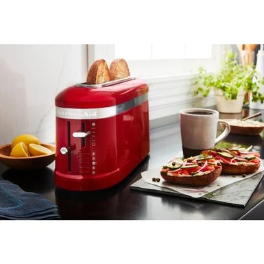 KitchenAid 2-Slice Long-Slot Toaster With High-Lift Lever In Empire Red 4 KitchenAid 2-Slice Long-Slot Toaster With High-Lift Lever In Empire Red - Image 2