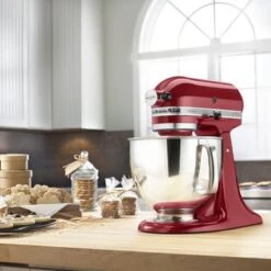 KitchenAid - Artisan Series 5 Quart Tilt-Head Stand Mixer - KSM150PSER - Empire Red -KitchenAid 3200e334 78ef 41fe b227 8695ae2041ab