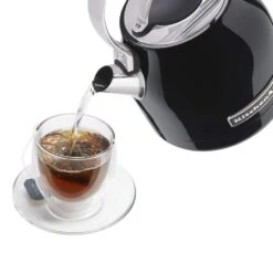 KitchenAid 1.25L Small Space Kettle In Black -KitchenAid 43343003 4