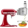 KitchenAid - KSM2FPA Food Processor Attachment Kit With Commercial Style Dicing - Plata -KitchenAid 4a395fe3 31fd 5eb2 a54b d6cf7490937e