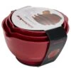 KitchenAid Anniv Mixing Bowl Set Of 3 In Red -KitchenAid 55196919 1