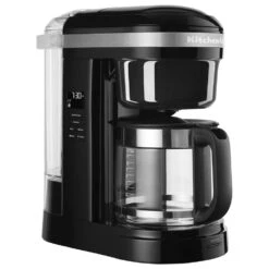 KitchenAid 12 Cup Drip Coffee Maker With Spiral Showerhead In Onyx Black