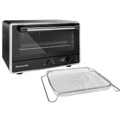 KitchenAid Digital Countertop Oven With Airfry In Matte Black -KitchenAid 58621988 5