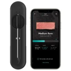 KitchenAid Yummly Smart Bluetooth Meat Thermometer In Graphite