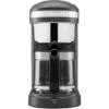 KitchenAid 12-Cup Drip Coffee Maker With Spiral Showerhead And Programmable Warming Plate In Matte Charcoal Gray