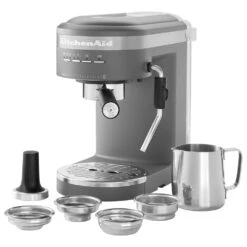 KitchenAid Espresso Maker In Matte Charcoal Grey