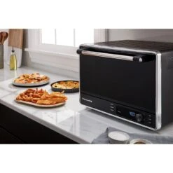 KitchenAid 1 Cu. Ft. Convection Countertop Oven In Black Matte -KitchenAid 60988235 12