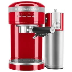 KitchenAid 47 Oz Semi-Automatic Espresso Machine In Empire Red -KitchenAid 61461497 9
