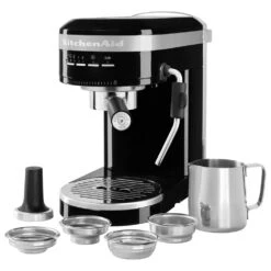 KitchenAid 47 Oz Semi-Automatic Espresso Machine In Onyx Black