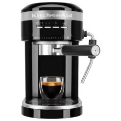 KitchenAid 47 Oz Semi-Automatic Espresso Machine In Onyx Black -KitchenAid 61461554 6