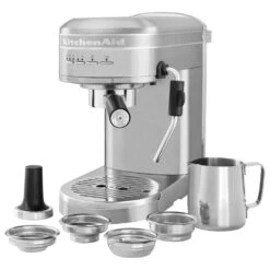 KitchenAid 47 Oz Semi-Automatic Espresso Machine In Brushed Stainless Steel