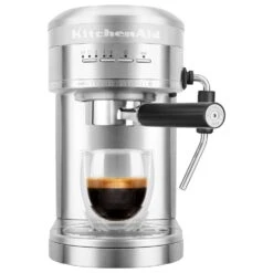 KitchenAid 47 Oz Semi-Automatic Espresso Machine In Brushed Stainless Steel -KitchenAid 61461562 8