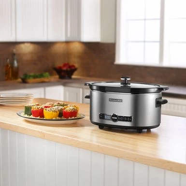 KitchenAid 6-Quart Slow Cooker In Stainless Steel 4 KitchenAid 6-Quart Slow Cooker In Stainless Steel - Image 2