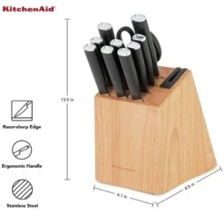 KitchenAid Gadgets KitchenAid 12pc Knife Block Set -KitchenAid 63342083 4