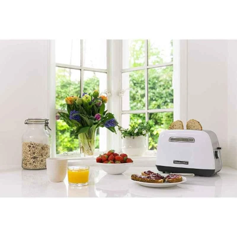 Kitchenaid White Classic 2 Slot Toaster, 5KMT2115BWH 5 Kitchenaid White Classic 2 Slot Toaster, 5KMT2115BWH - Image 3
