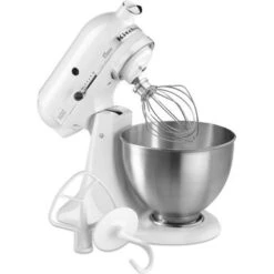KitchenAid - Classic Series 4.5 Quart Tilt-Head Stand Mixer - K45SSWH - Blanco -KitchenAid 76dd96df 62b9 4e08 be77 696cb96c85f1