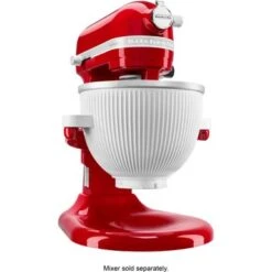 KitchenAid - Ice Cream Maker Attachment, KSMICM - White -KitchenAid 93540754 0138 5e72 abaf fb391e9f85f6