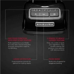 Kitchenaid 550W Onyx Black 5 Speed Stand Blender, 5KSB1585DOB -KitchenAid A19erGVE0Ck1t xxlarge