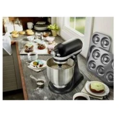Kitchenaid 250W Black Matte 10 Speed Artisan Mini Stand Mixer, 5KSM3311XBBM -KitchenAid F50S0yYHepvCZ xxlarge
