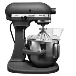 Kitchenaid Artisan Design 315W 4.8L Grey Bowl Lift Stand Mixer With 2 Bowls, 5KPM50EGR