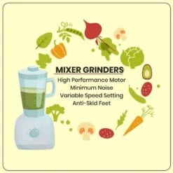 Kitchenaid 5KSM150PSBAC Artisan Classic Tilt Head 300W Almond Cream Stand Mixer With 1 Jar, 80210 -KitchenAid MNSNcdT4FEoAn xxlarge