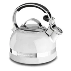 Kitchenaid Stove Top 1.9L White Non Electric Kettle, KTEN20SBWH
