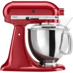 KitchenAid - Artisan Series 5 Quart Tilt-Head Stand Mixer - KSM150PSER - Empire Red