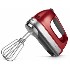 KitchenAid 9-Speed Hand Mixer With Turbo Beater II Accessories In Candy Apple Red -KitchenAid b31b49db d4ec 4b60 8122 c87756c5ec0f