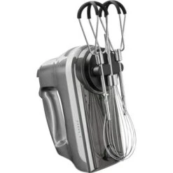 KitchenAid - 6 Speed Hand Mixer With Flex Edge Beaters - KHM6118 - Contour Silver 17 KitchenAid - 6 Speed Hand Mixer With Flex Edge Beaters - KHM6118 - Contour Silver -KitchenAid c6a786af fe17 5c18 8399 c0dc1246bb3f