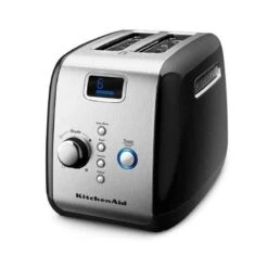 Kitchenaid 1100W Onyx Black 2 Slice Toaster, 5KMT223GOB