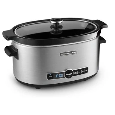 KitchenAid 6-Quart Slow Cooker In Stainless Steel 3 KitchenAid 6-Quart Slow Cooker In Stainless Steel