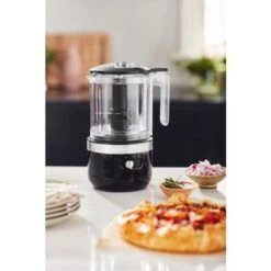 KitchenAid Cordless 5-Cup Food Chopper With Multi-Purpose Blade And Whisk Accessory In Onyx Black -KitchenAid da2b4eb2 631e 4344 afb9 6c5163c6faaa