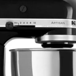 KitchenAid Artisan Series 325-Watt Tilt-Back Head Stand Mixer In Onyx Black -KitchenAid e85c795b e63a 4739 b71a 176c4d173f19
