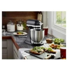 Kitchenaid 250W Black Matte 10 Speed Artisan Mini Stand Mixer, 5KSM3311XBBM -KitchenAid eU9Zg0NnBqhyS xxlarge