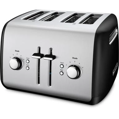 KitchenAid 4-Slice Toaster With Illuminated Buttons In Onyx Black 3 KitchenAid 4-Slice Toaster With Illuminated Buttons In Onyx Black