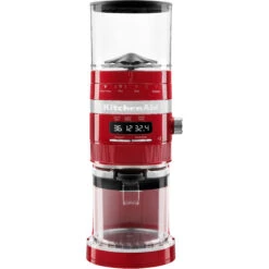 KitchenAid Burr Coffee Grinder In Empire Red