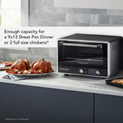 KitchenAid - KitchenAid® Digital Countertop Oven With Air Fry - KCO124 - Black Matte 21 KitchenAid - KitchenAid® Digital Countertop Oven With Air Fry - KCO124 - Black Matte -KitchenAid kco124bm 2