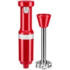 KitchenAid Cordless Variable-Speed Immersion Blender In Empire Red With Whisk And Blending Jar 11 KitchenAid Cordless Variable-Speed Immersion Blender In Empire Red With Whisk And Blending Jar -KitchenAid khbbv53er 4