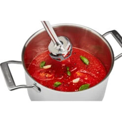 KitchenAid Corded Variable-Speed Immersion Blender In Empire Red With Blending Jar -KitchenAid khbv53er 4