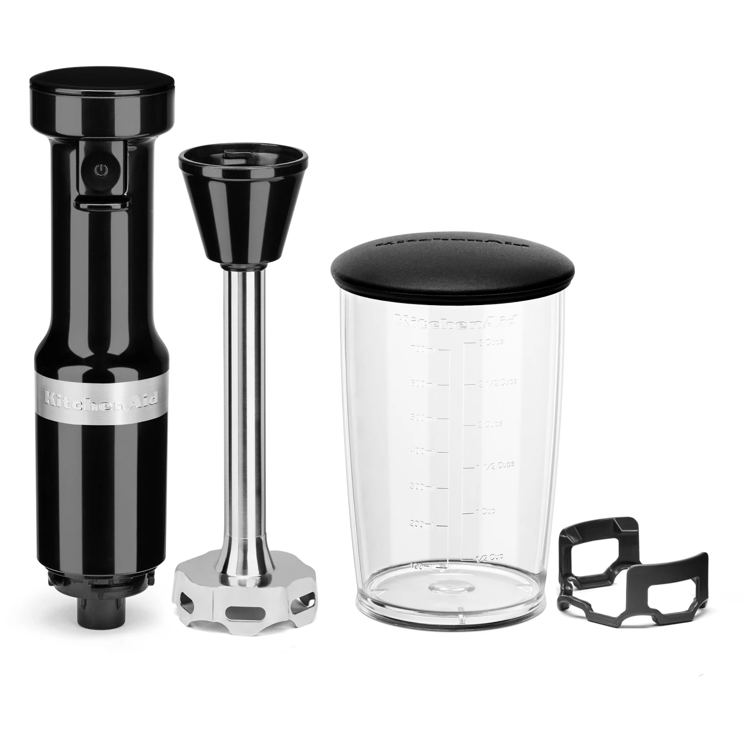 KitchenAid Corded Variable-Speed Immersion Blender In Onyx Black With Blending Jar 4 KitchenAid Corded Variable-Speed Immersion Blender In Onyx Black With Blending Jar - Image 2