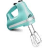 KitchenAid Ultra Power 5-Speed Hand Mixer In Aqua Sky -KitchenAid khm512aq