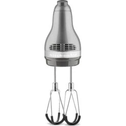 KitchenAid - 6 Speed Hand Mixer With Flex Edge Beaters - KHM6118 - Contour Silver 20 KitchenAid - 6 Speed Hand Mixer With Flex Edge Beaters - KHM6118 - Contour Silver -KitchenAid khm6118cu 1
