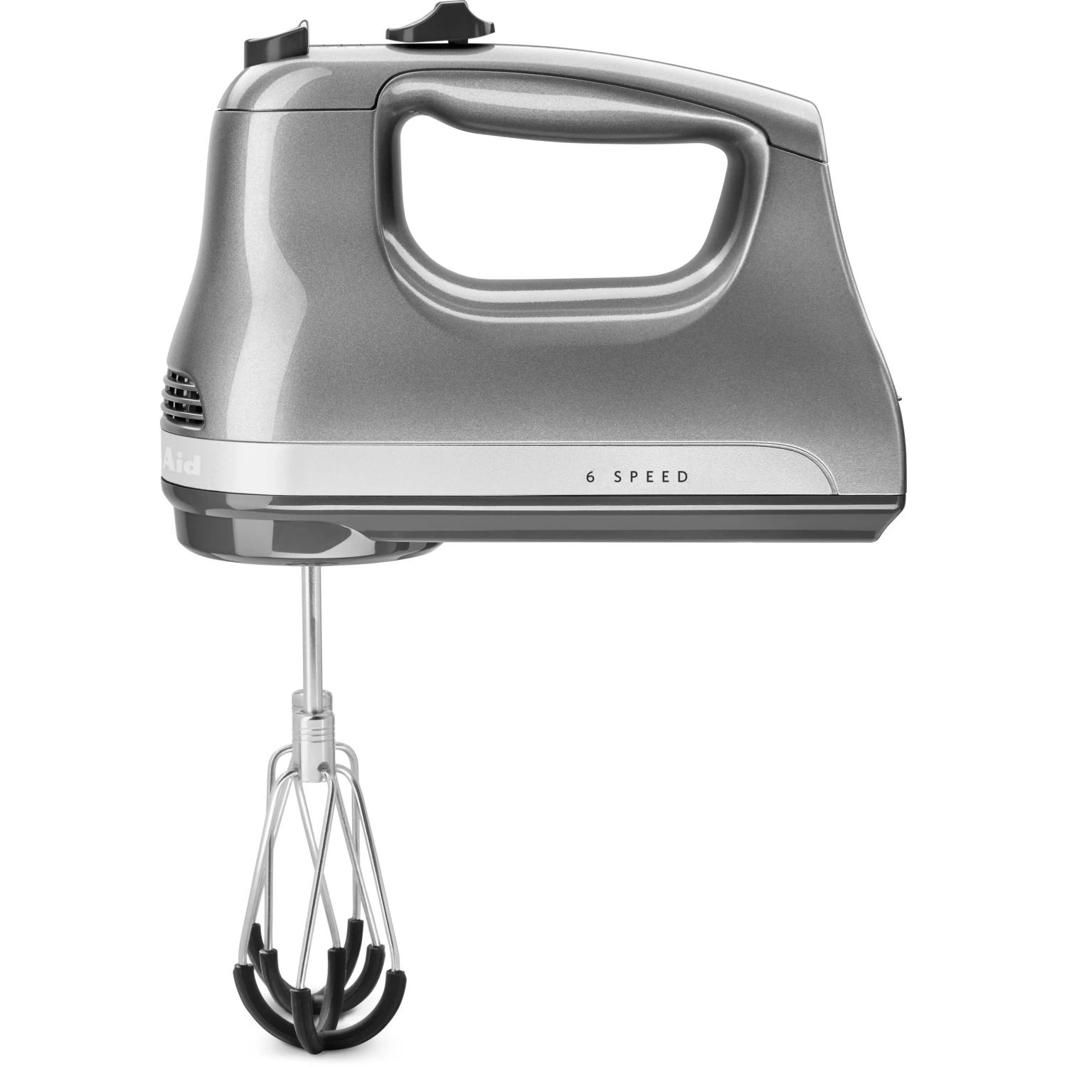 KitchenAid - 6 Speed Hand Mixer With Flex Edge Beaters - KHM6118 - Contour Silver 11 KitchenAid - 6 Speed Hand Mixer With Flex Edge Beaters - KHM6118 - Contour Silver - Image 9