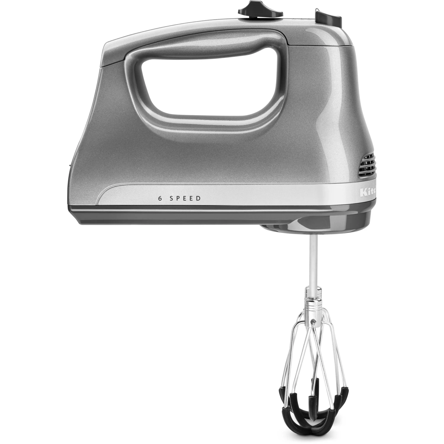 KitchenAid - 6 Speed Hand Mixer With Flex Edge Beaters - KHM6118 - Contour Silver 12 KitchenAid - 6 Speed Hand Mixer With Flex Edge Beaters - KHM6118 - Contour Silver - Image 10