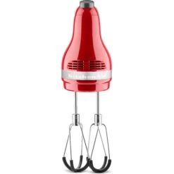 KitchenAid - 6 Speed Hand Mixer With Flex Edge Beaters - KHM6118 - Empire Red -KitchenAid khm6118er 1